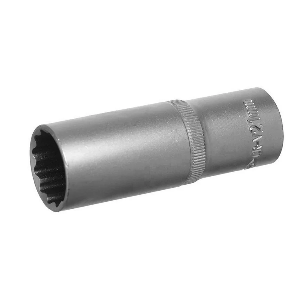 Soquete Estriado Longo Encaixe 1/2" CRV 1/2X21MM Corneta 3310321