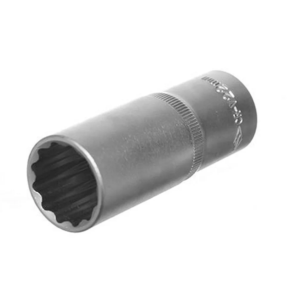 Soquete Estriado Longo Encaixe 1/2" CRV 1/2X22MM Corneta 3310322