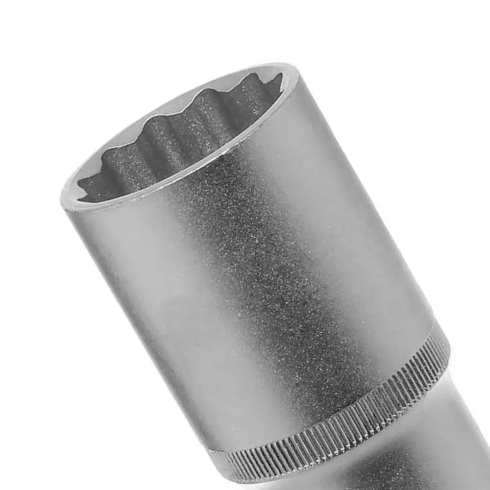 Soquete Estriado Longo Encaixe 1/2" CRV 1/2X30MM Corneta 3310330