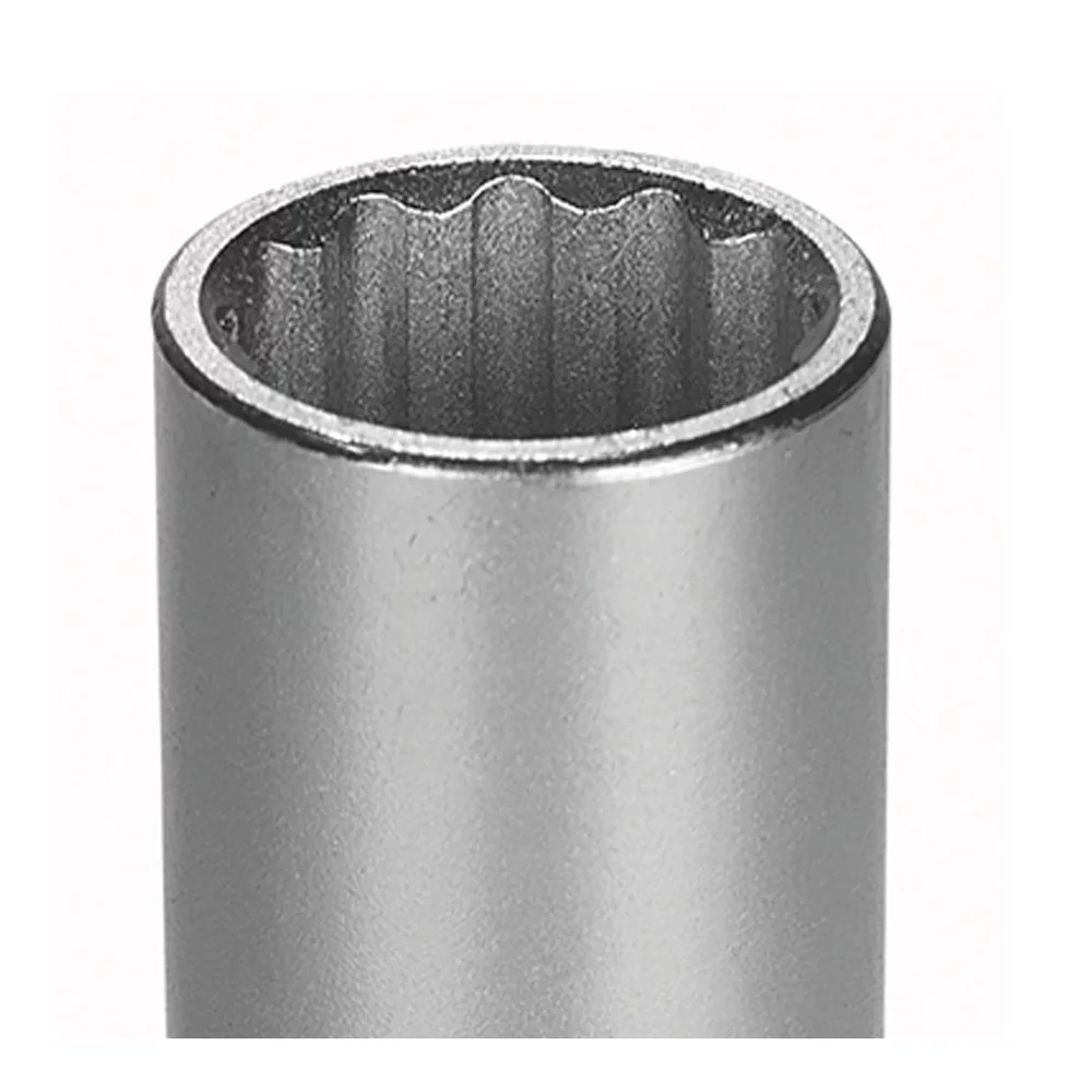 Soquete Estriado Longo Encaixe 1/2" CRV 1/2X5/8" Tramontina Pro 44830/105
