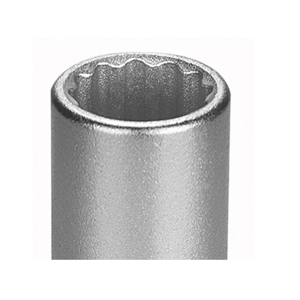 Soquete Estriado Longo Encaixe 1/2" CRV 1/2X7/16" Tramontina Pro 44830/102