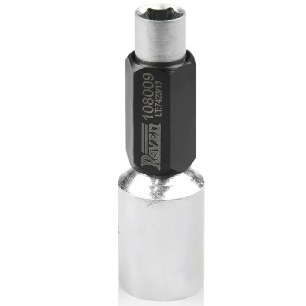 Soquete Longo e Adaptador para Polia Alternador Tipo Roda Livre Raven 108009