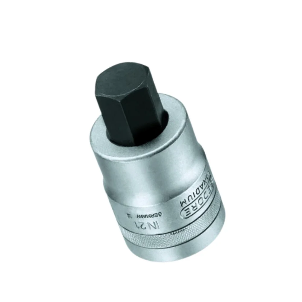 Soquete Ponta Allen Encaixe 1" CRV 1X24MM Gedore IN21
