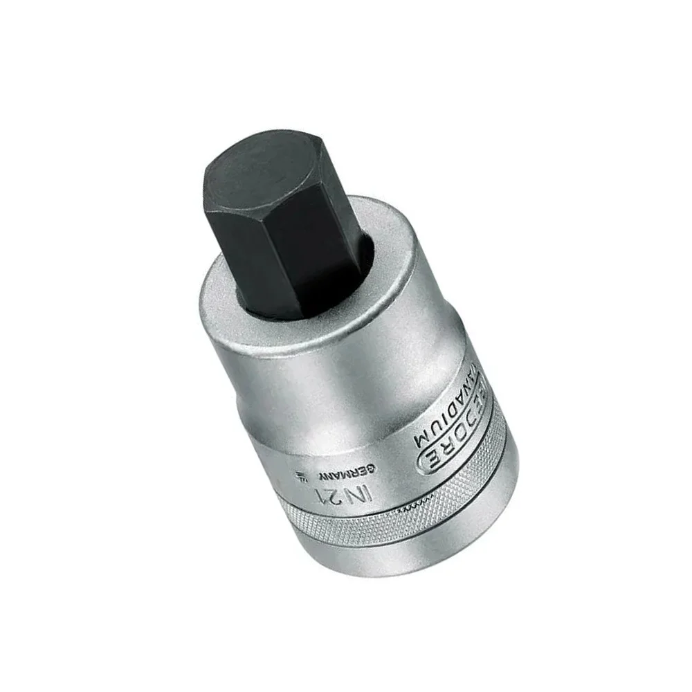 Soquete Ponta Allen Encaixe 1" CRV 1X27MM Gedore IN21