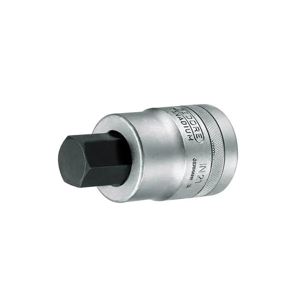 Soquete Ponta Allen Encaixe 1" CRV 1X27MM Gedore IN21