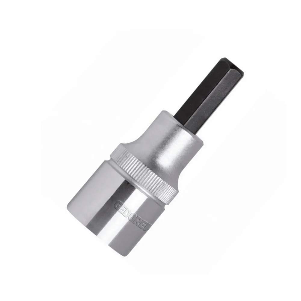 Soquete Ponta Allen Encaixe 1/2" CRV 1/2X10MM Gedore Red R62551010