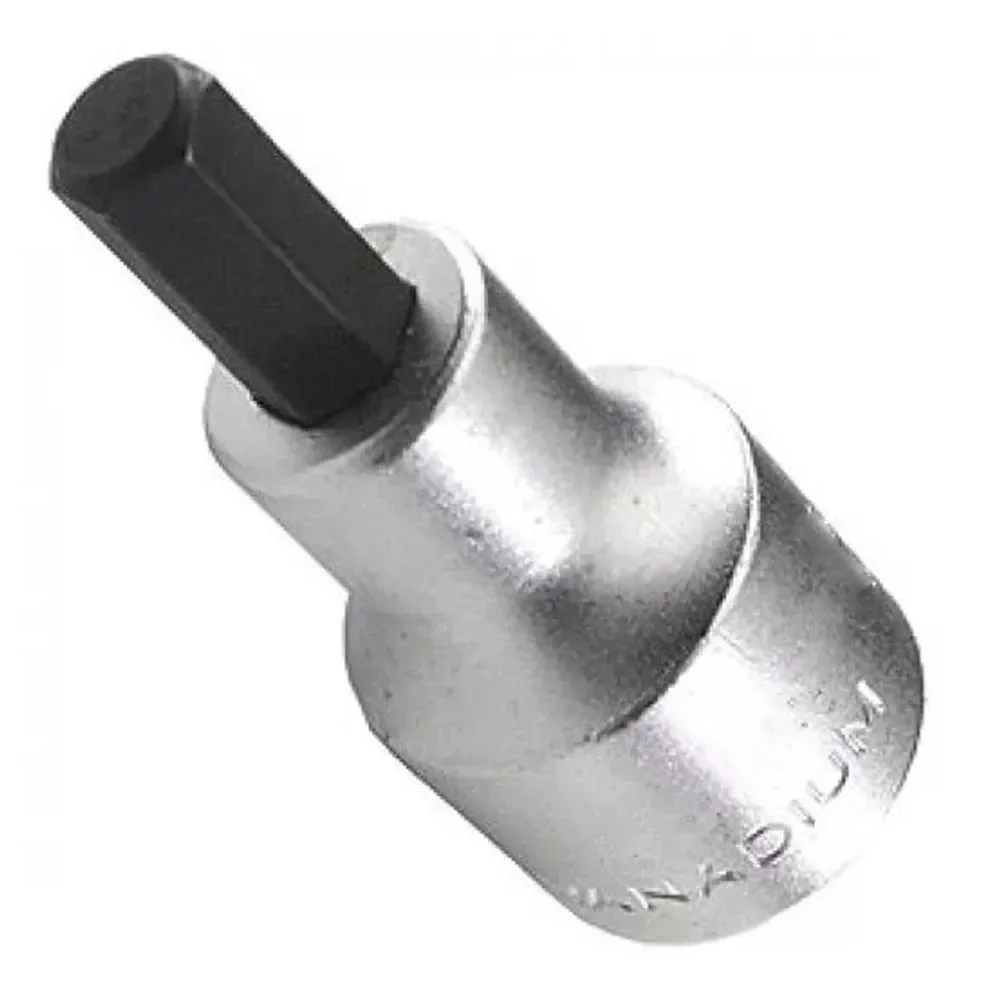 Soquete Ponta Allen Encaixe 1/2" CRV 1/2X19MM Gedore Red R62551910