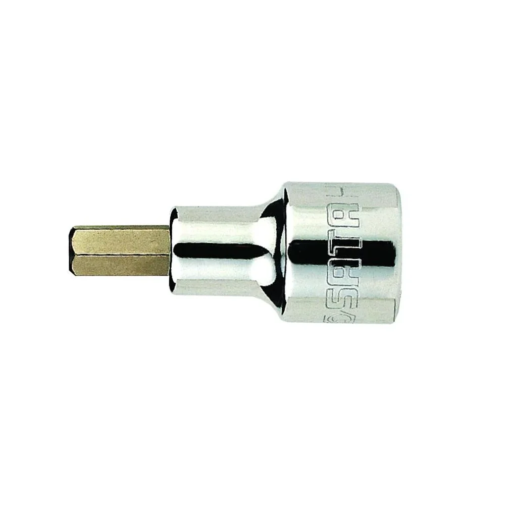 Soquete Ponta Allen Encaixe 1/2" CRV 1/2X3/8" Sata ST24403SC