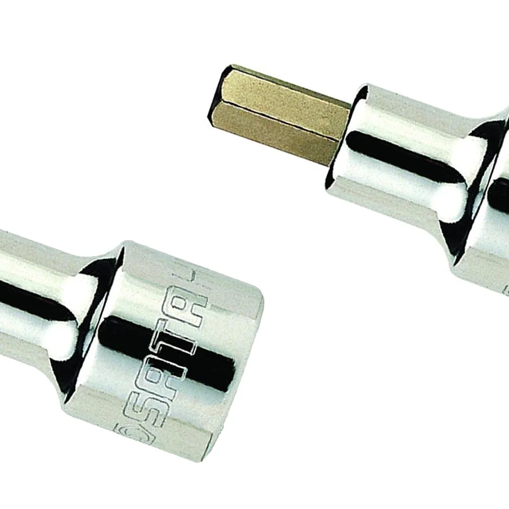 Soquete Ponta Allen Encaixe 1/2" CRV 1/2X5MM Sata ST24202SC