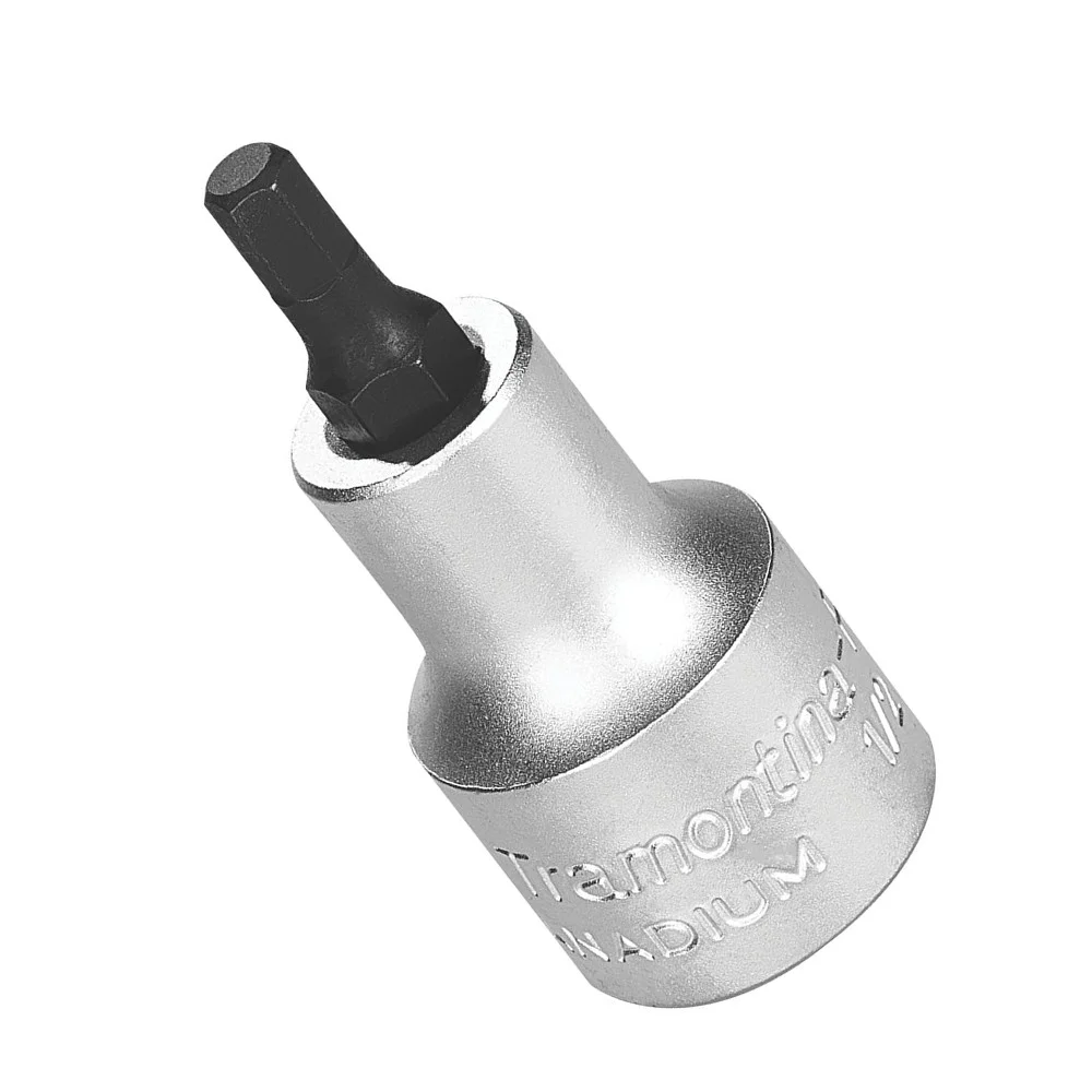 Soquete Ponta Allen Encaixe 1/2" CRV 1/2X5MM Tramontina Pro 44845/105