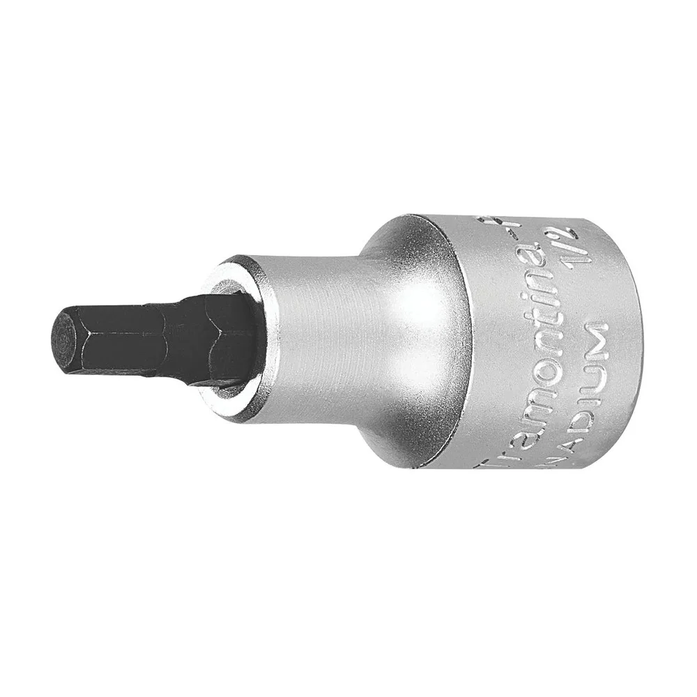 Soquete Ponta Allen Encaixe 1/2" CRV 1/2X6MM Tramontina Pro 44845/106