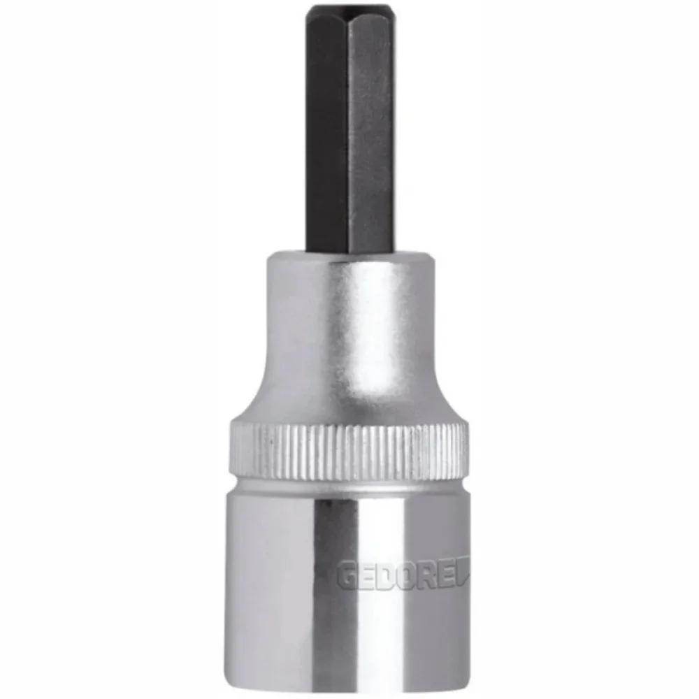 Soquete Ponta Allen Encaixe 1/2" CRV 1/2X7MM Gedore Red R62550710