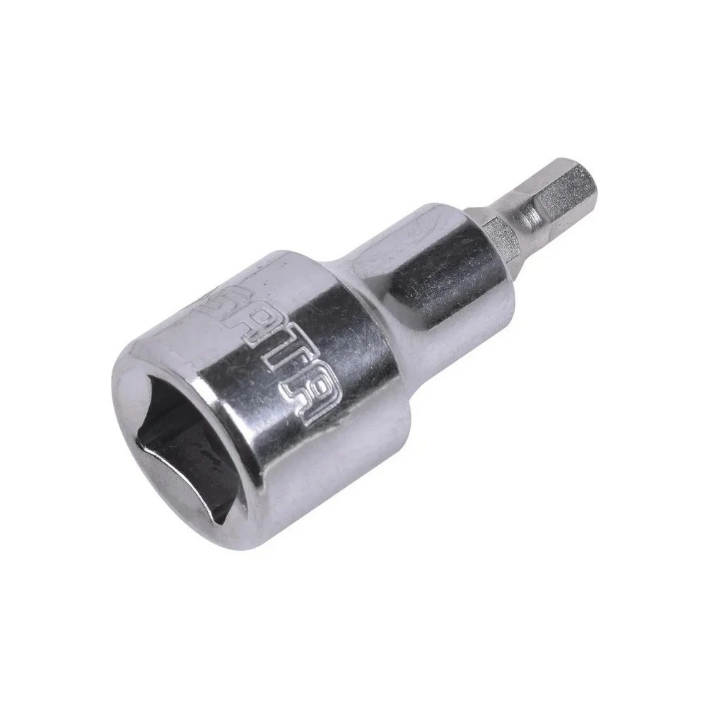 Soquete Ponta Allen Encaixe 1/2" CRV 1/2X8MM Sata ST24205SC