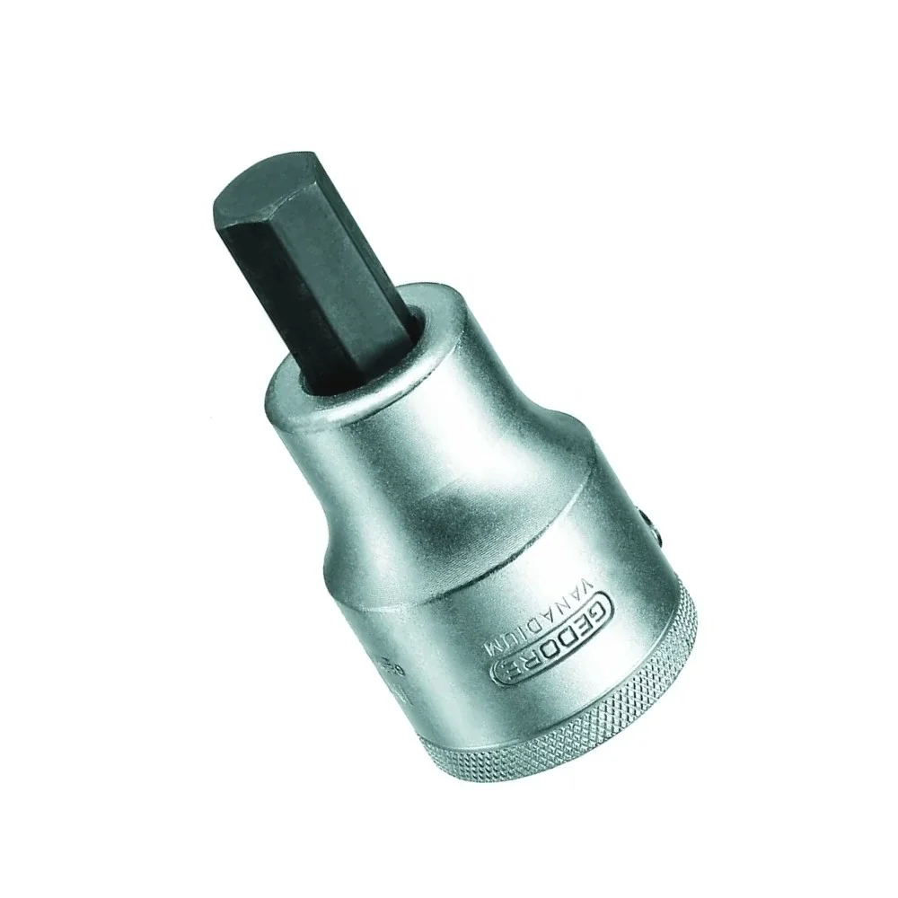 Soquete Ponta Allen Encaixe 3/4" CRV 3/4X22MM Gedore IN32