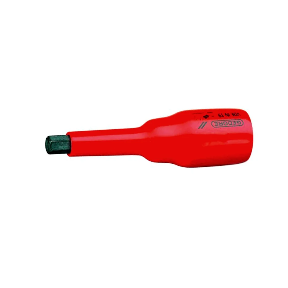 Soquete Ponta Allen Isolado 1000V VDE EN60900 IEC60900 NR10 CRV 1/2X8MM Gedore VDEIN19