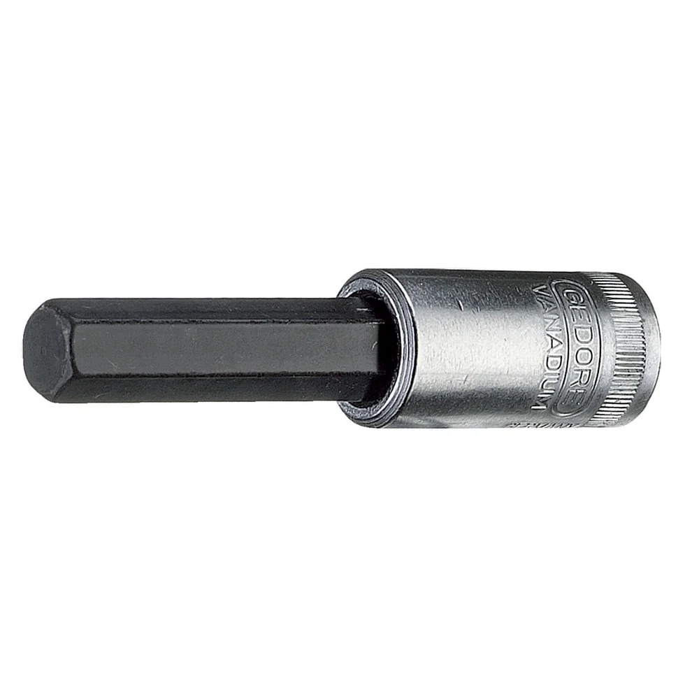 Soquete Ponta Allen Longo 1/4X5X60MM Gedore IN20L