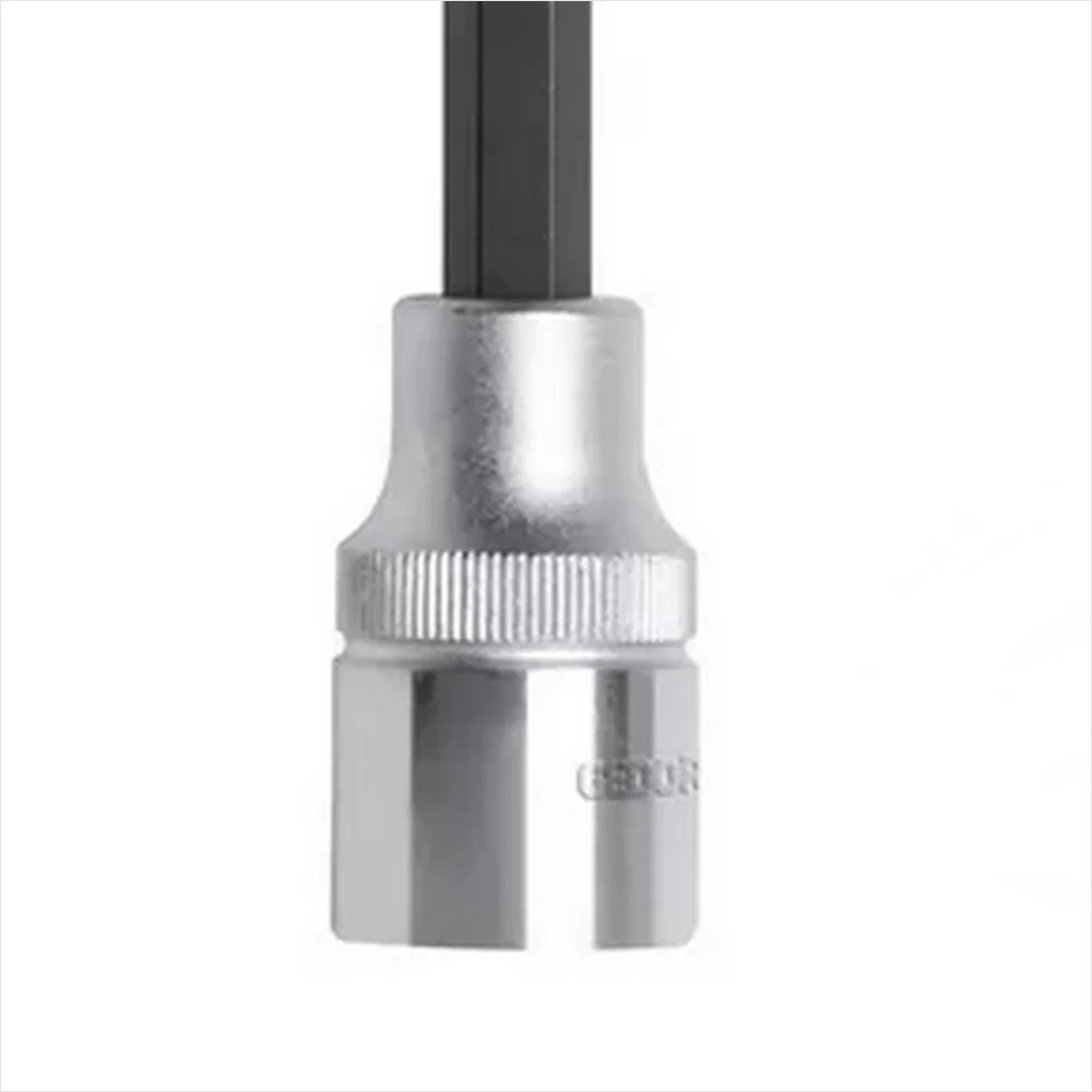 Soquete Ponta Allen Longo Encaixe 1/2" CRV 1/2X10MM Gedore Red R62551019