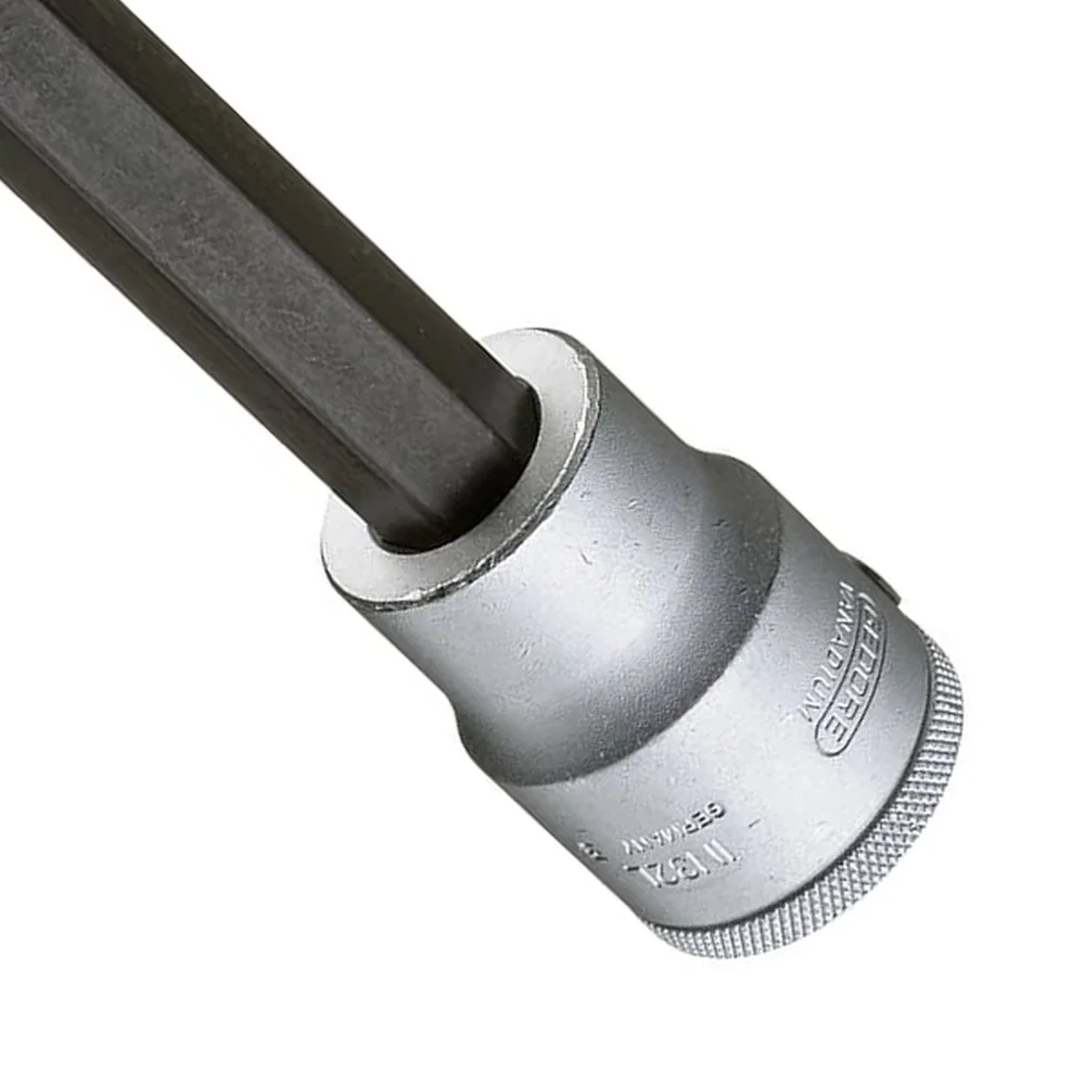 Soquete Ponta Allen Longo Encaixe 1/2" CRV 1/2X7/16" Gedore IN19L