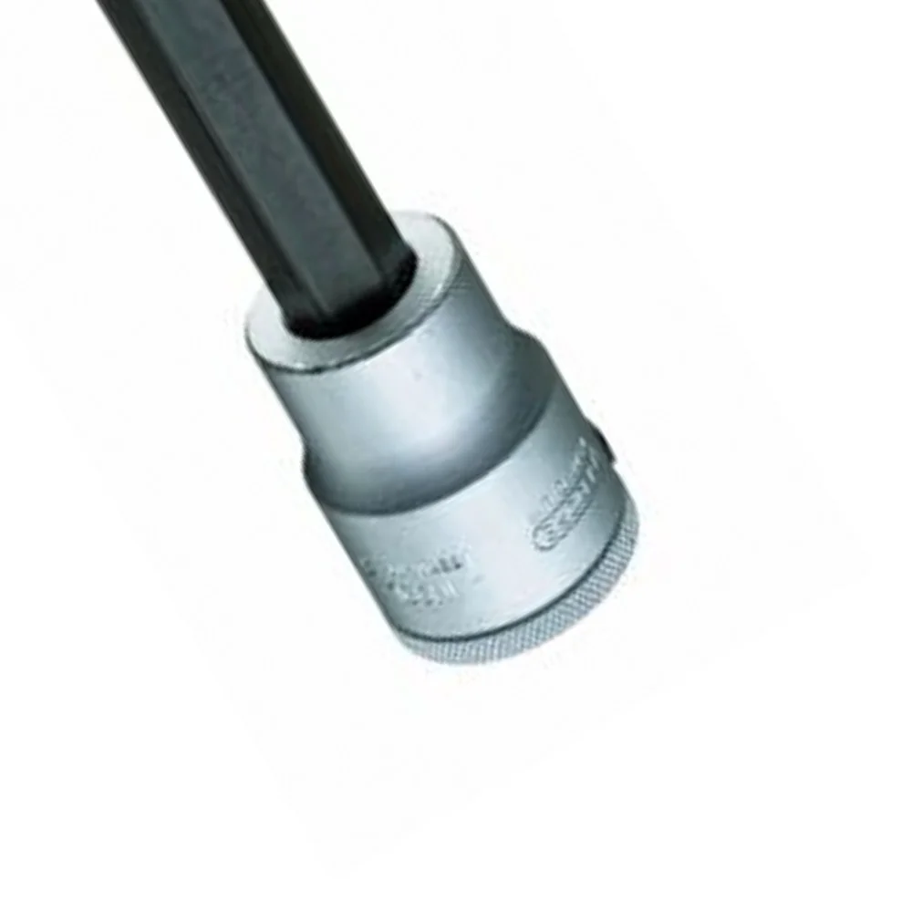 Soquete Ponta Allen Longo Encaixe 3/4" CRV 3/4X22MM Gedore IN32L