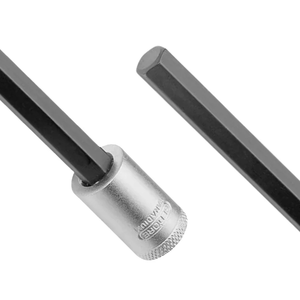 Soquete Ponta Allen Longo Encaixe 3/8" CRV 3/8X5MM Gedore IN30L