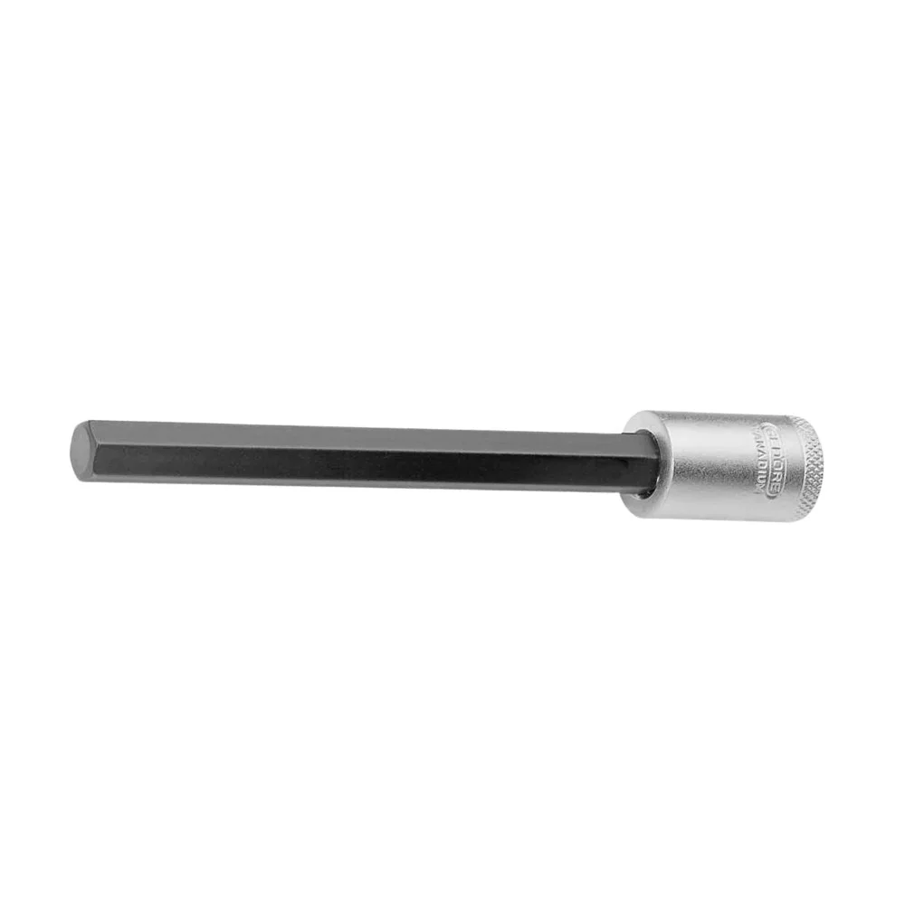 Soquete Ponta Allen Longo Encaixe 3/8" CRV 3/8X5MM Gedore IN30L