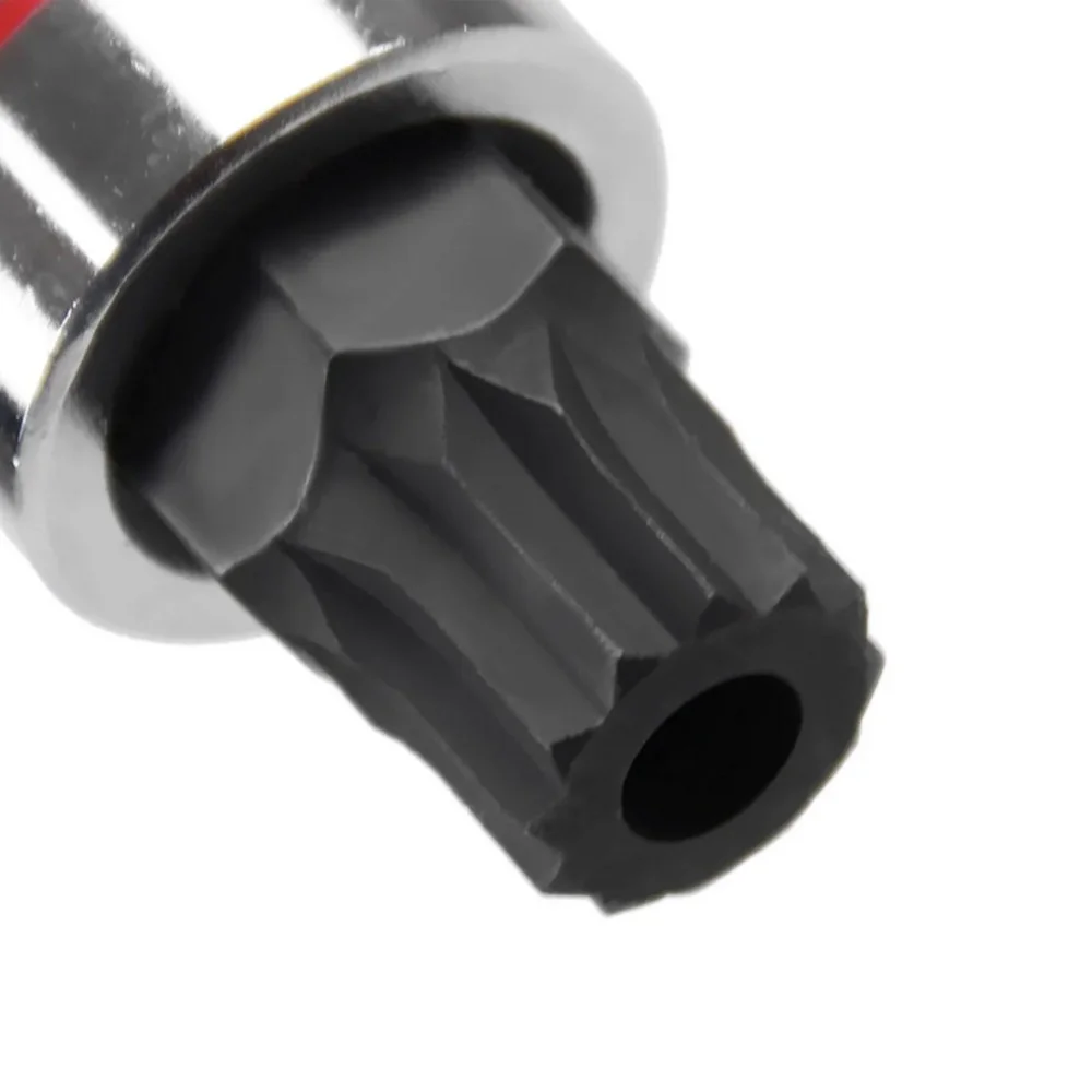 Soquete Ponta Multidentada com Guia Para Bujao de Oleo - Golf / Polo / Passat 1/2X18MM King Tony 402B18