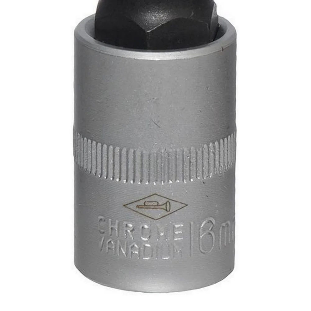 Soquete Ponta Multidentada Encaixe 1/2" CRV 1/2X16MM Corneta 3323016