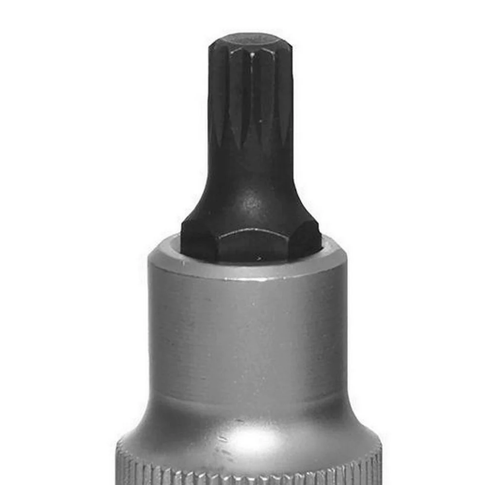 Soquete Ponta Multidentada Encaixe 1/2" CRV 1/2X8MM Corneta 3323008