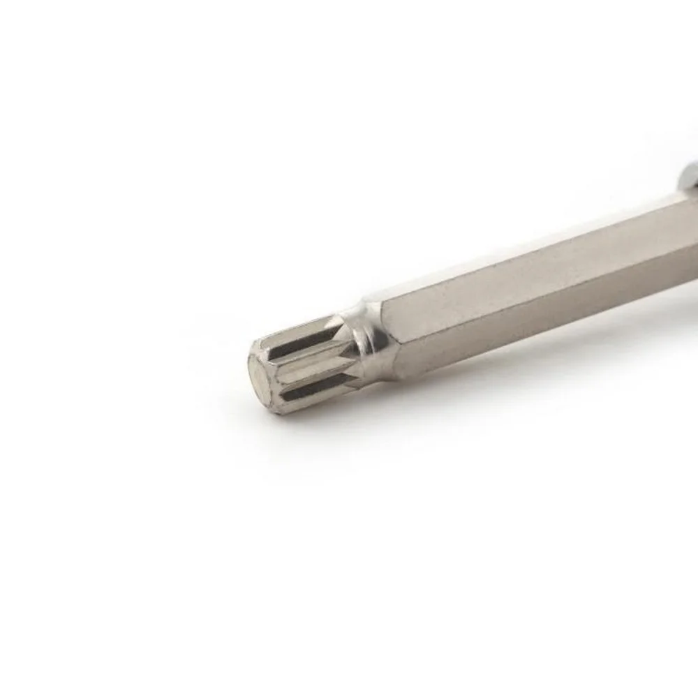 Soquete Ponta Multidentada Longo Encaixe 1/2" CRV 1/2X5MM Sata ST25801SC