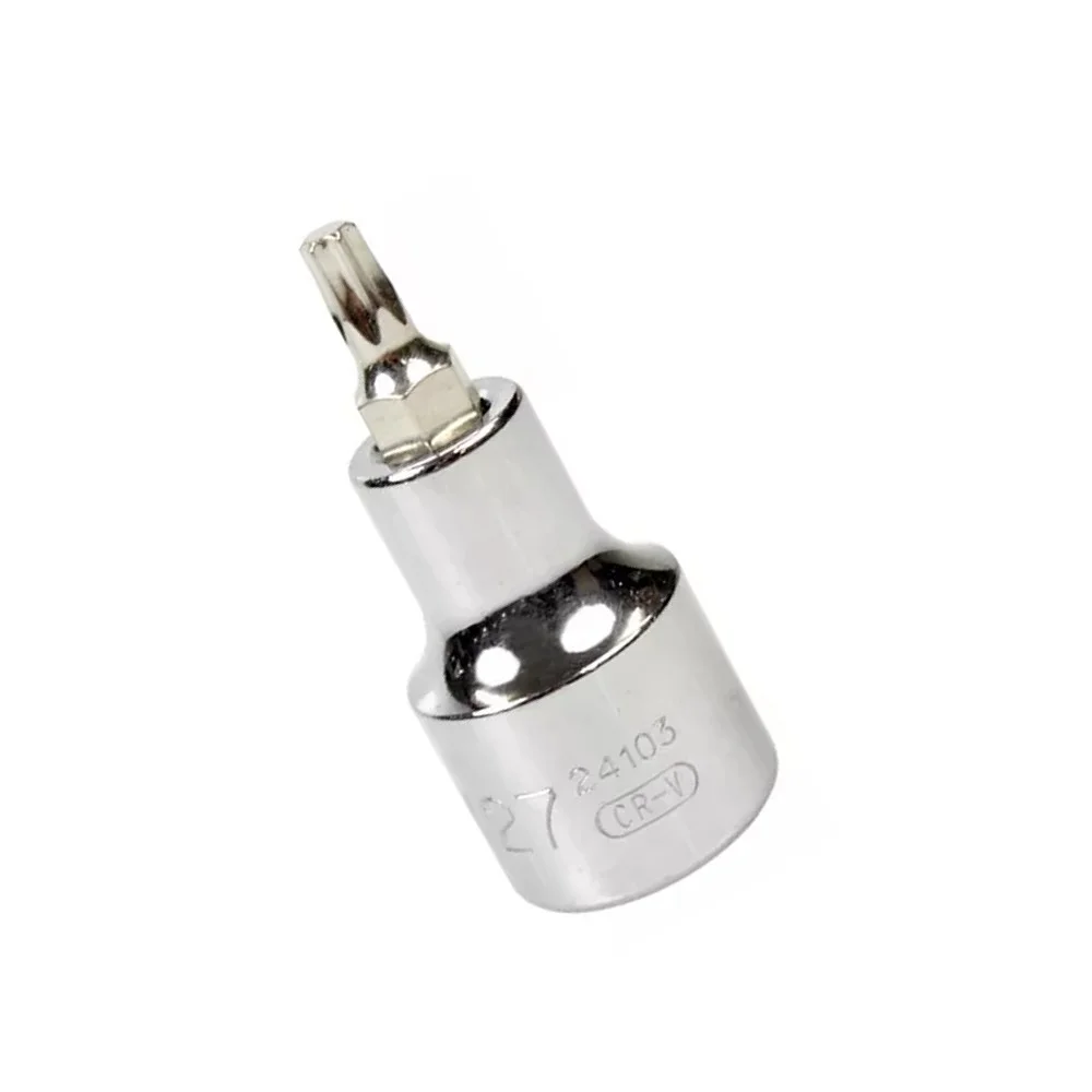 Soquete Ponta Torx Encaixe 1/2" CRV 1/2XT27 Sata ST24103SC