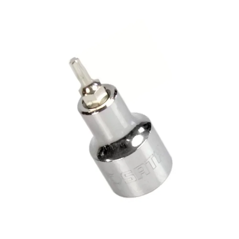 Soquete Ponta Torx Encaixe 1/2" CRV 1/2XT55 Sata ST24108SC