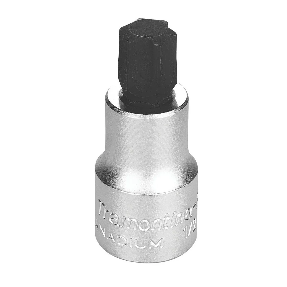 Soquete Ponta Torx Encaixe 1/2" CRV 1/2XT60 Tramontina Pro 44844/160