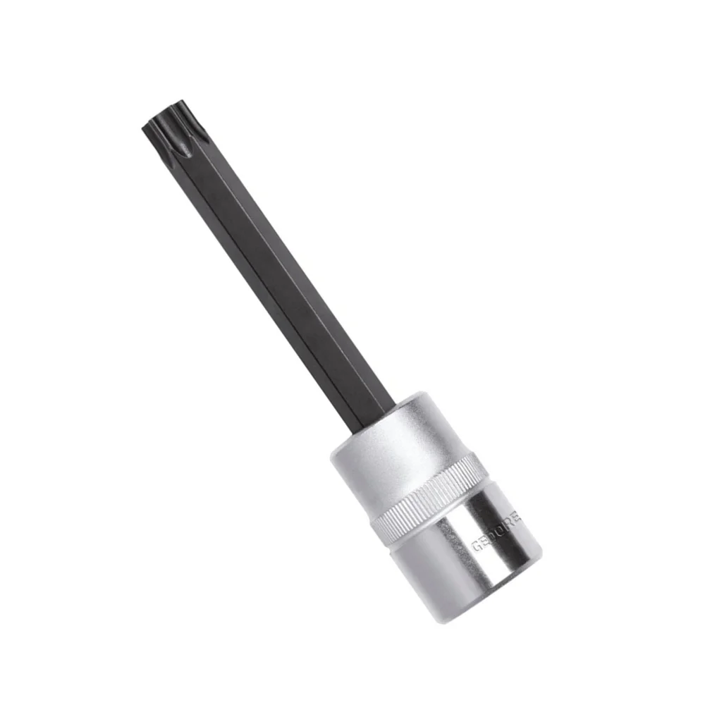 Soquete Ponta Torx Longo Encaixe 1/2" CRV 1/2XT25 Gedore Red R62451419