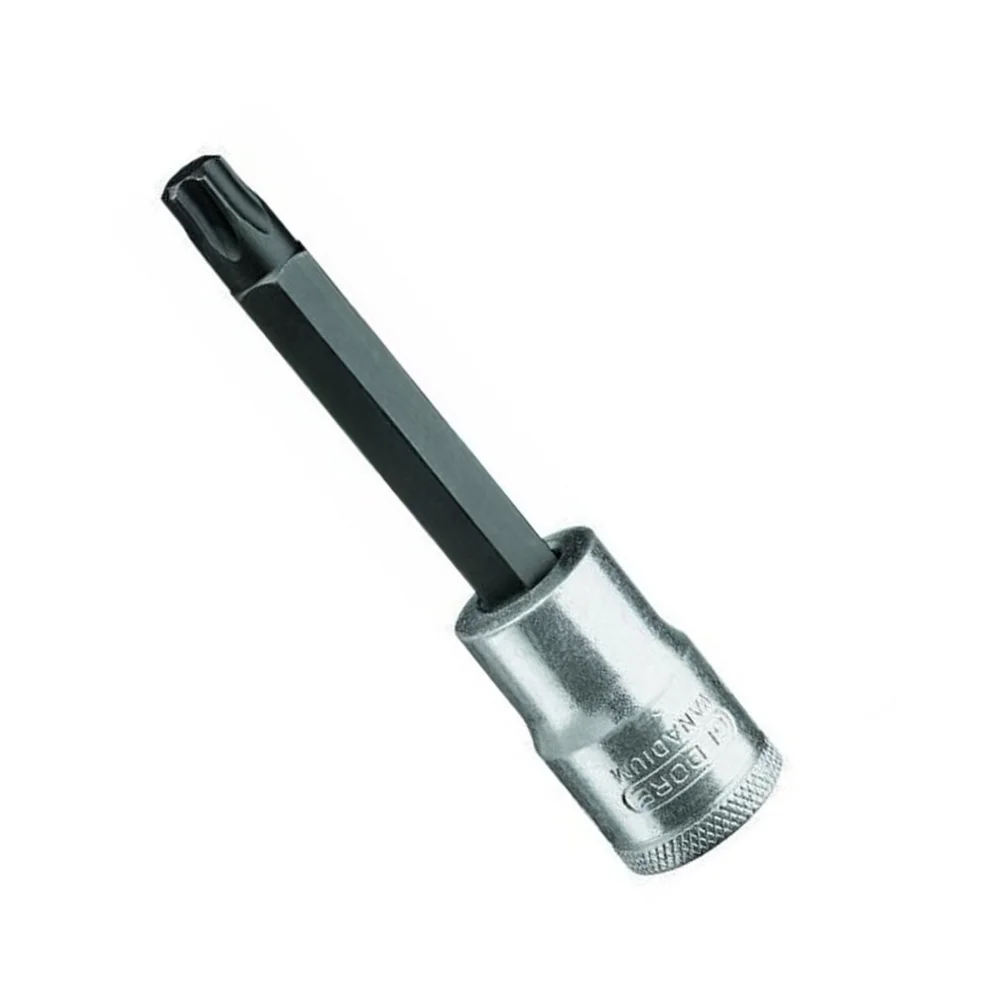 Soquete Ponta Torx Longo Encaixe 1/2" CRV 1/2XT50 Gedore ITX19L