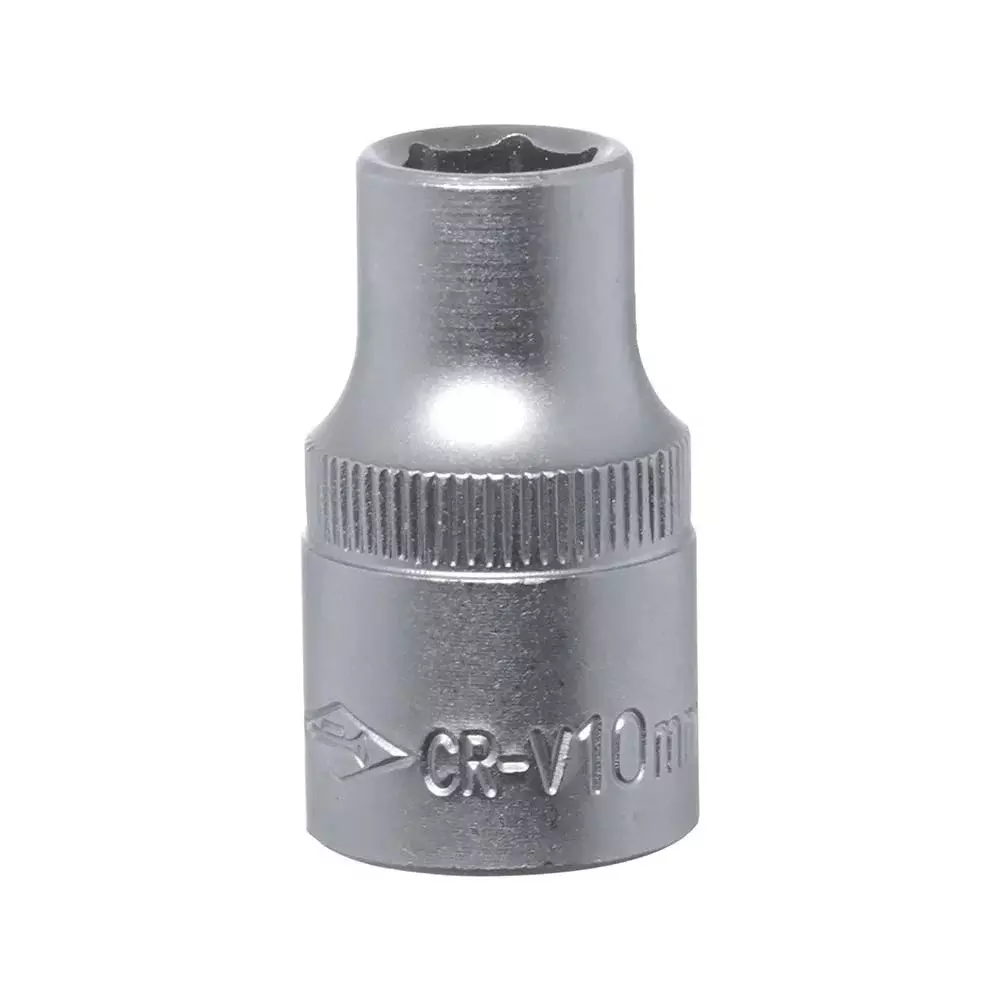 Soquete Sextavado Encaixe 1/2" CRV 1/2X10MM Corneta 3310210