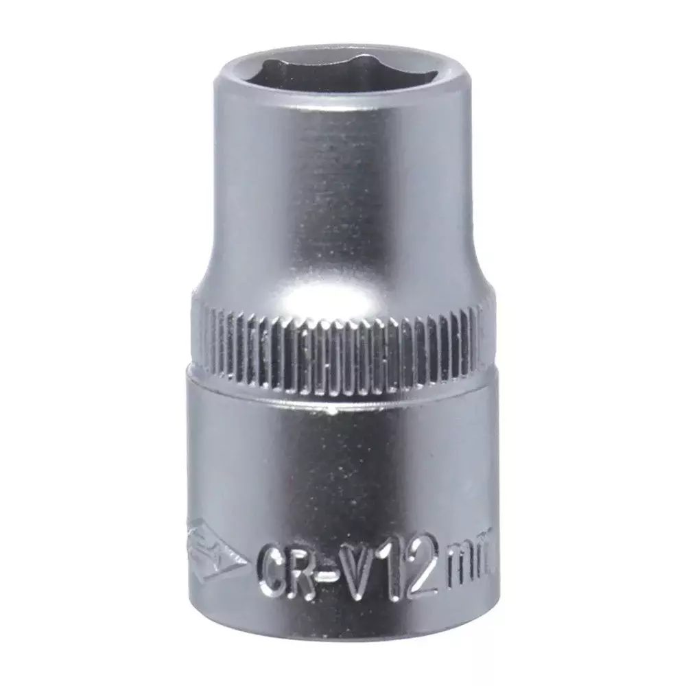 Soquete Sextavado Encaixe 1/2" CRV 1/2X12MM Corneta 3310212
