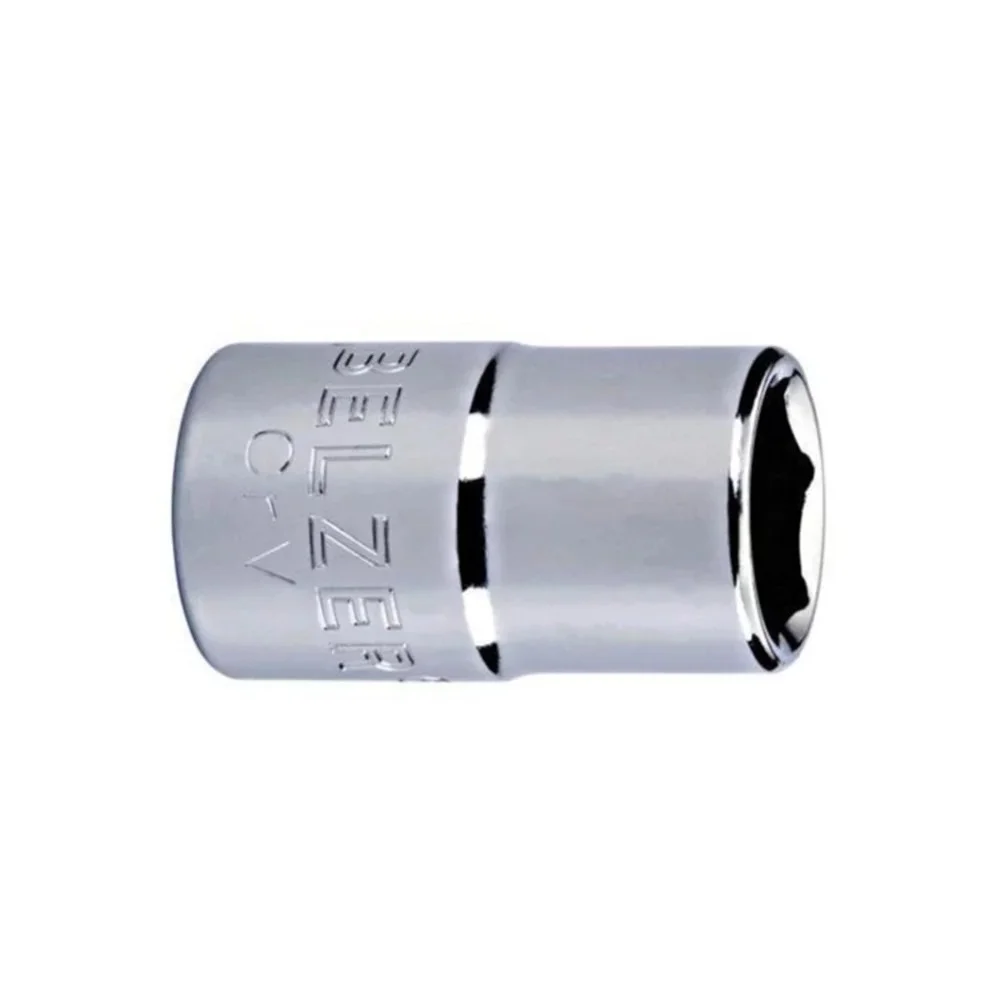 Soquete Sextavado Encaixe 1/2" CRV 1/2X16MM Belzer 205007BX