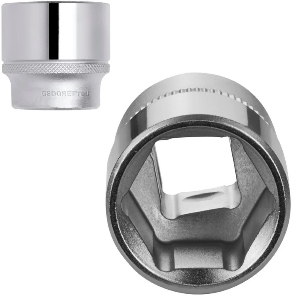 Soquete Sextavado Encaixe 1/2" CRV 1/2X17MM Gedore Red R61001706