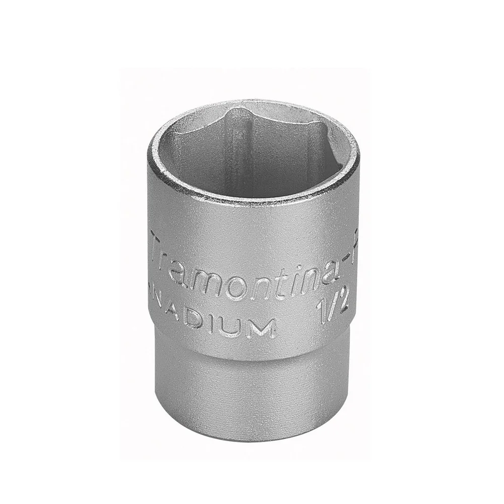 Soquete Sextavado Encaixe 1/2" CRV 1/2X17MM Tramontina Pro 44831/117