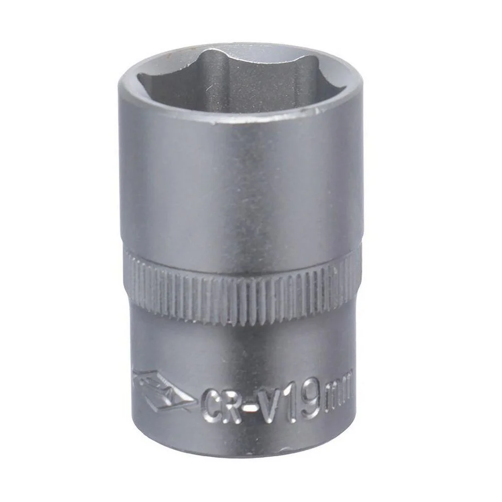 Soquete Sextavado Encaixe 1/2" CRV 1/2X19MM Corneta 3310219