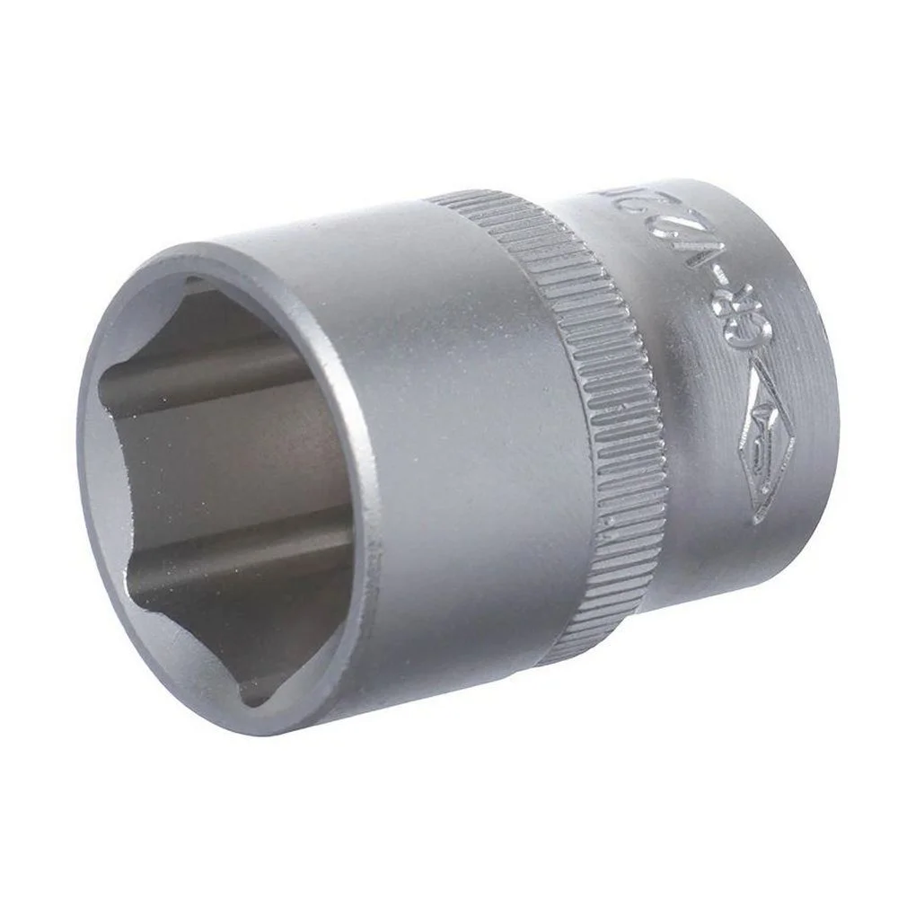Soquete Sextavado Encaixe 1/2" CRV 1/2X22MM Corneta 3310222