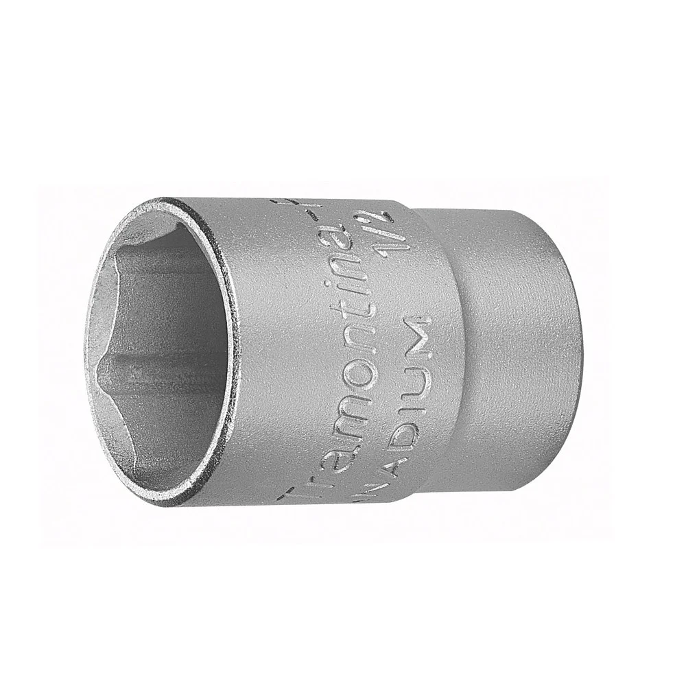 Soquete Sextavado Encaixe 1/2" CRV 1/2X25MM Tramontina Pro 44831/125