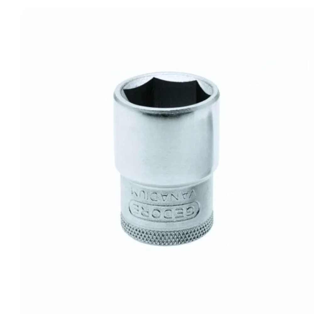 Soquete Sextavado Encaixe 1/2" CRV 1/2X26MM Gedore 19