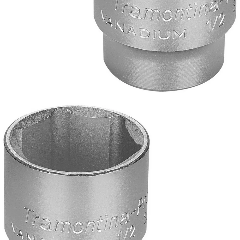 Soquete Sextavado Encaixe 1/2" CRV 1/2X32MM Tramontina Pro 44831/132