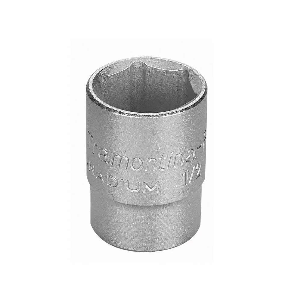 Soquete Sextavado Encaixe 1/2" CRV 1/2X3/4" Tramontina Pro 44832/108