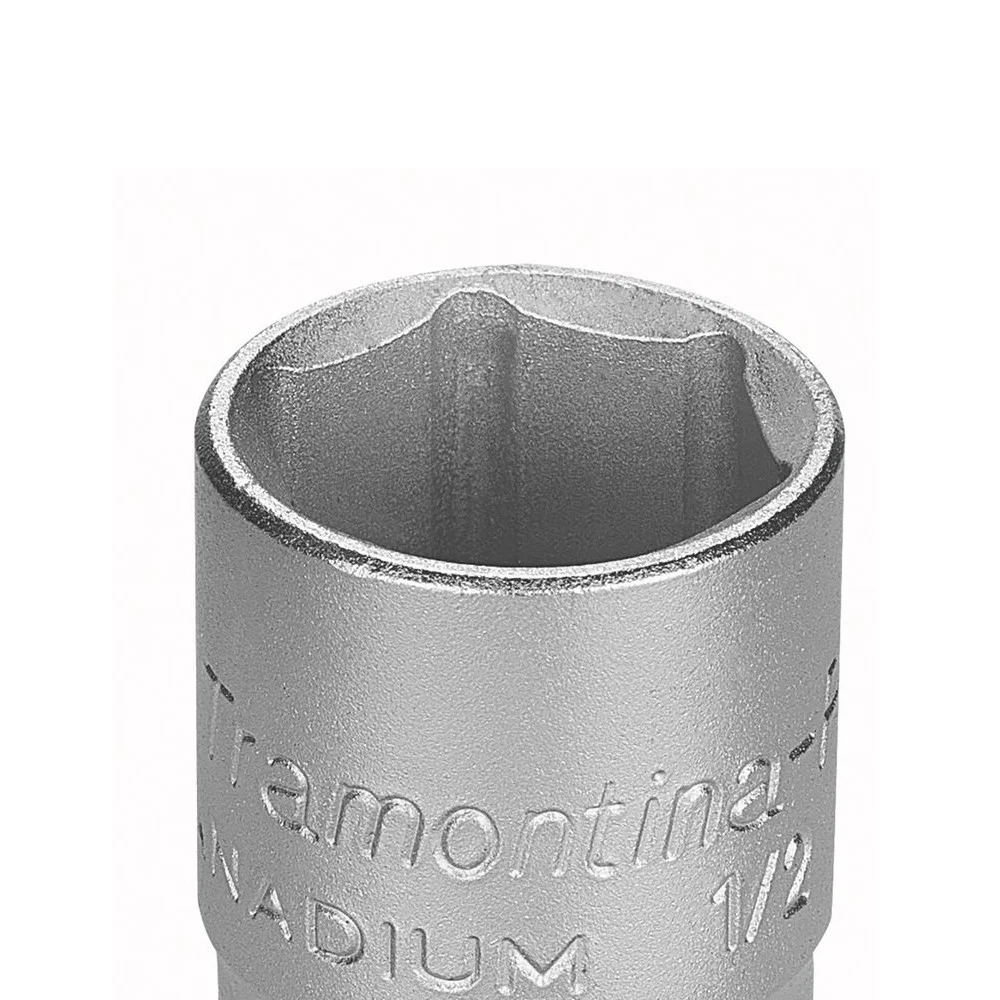 Soquete Sextavado Encaixe 1/2" CRV 1/2X3/4" Tramontina Pro 44832/108