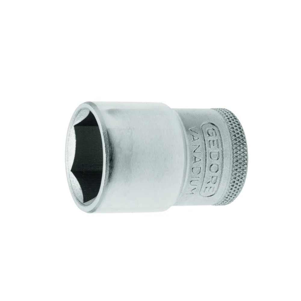 Soquete Sextavado Encaixe 1/2" CRV 1/2X36MM Gedore 19
