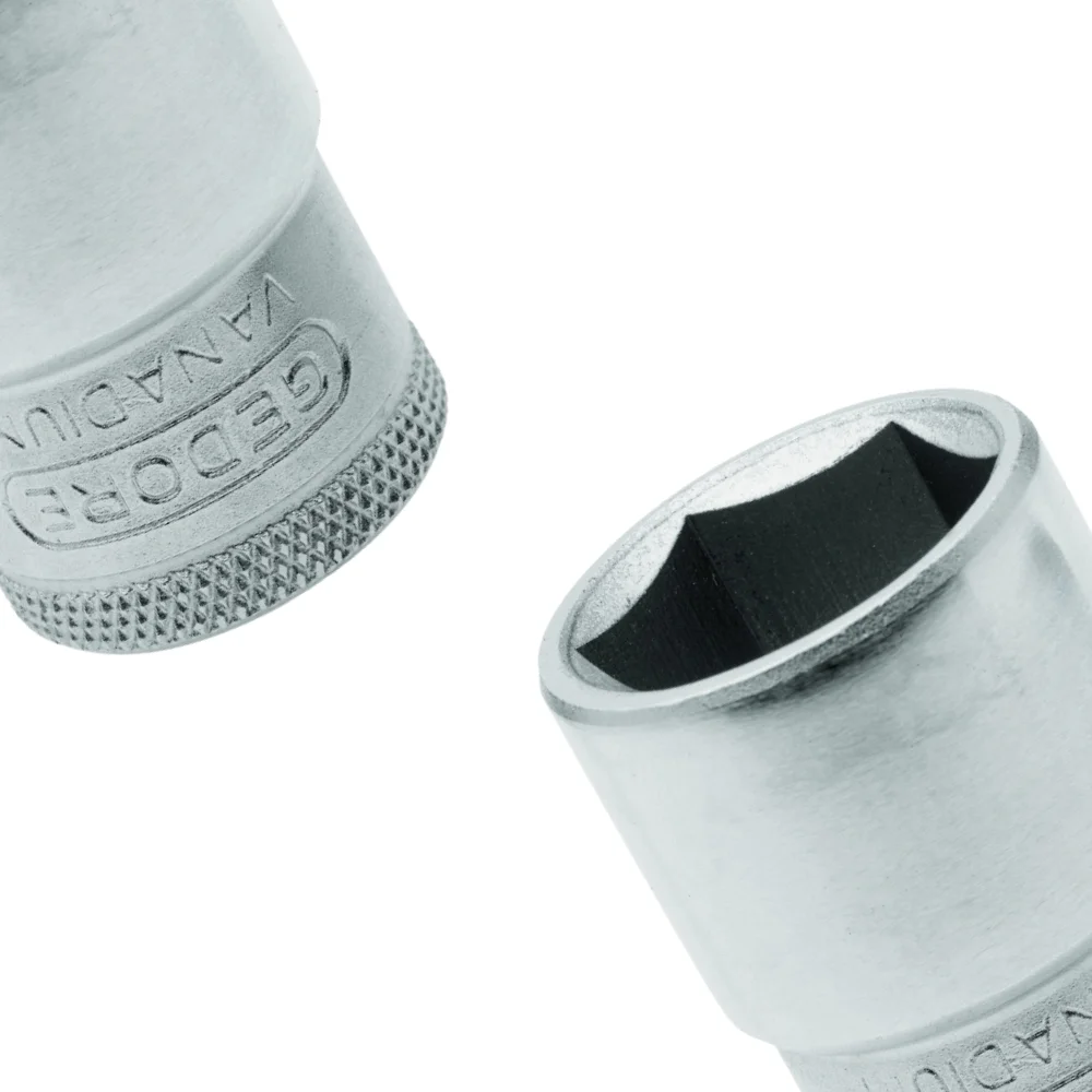 Soquete Sextavado Encaixe 1/2" CRV 1/2X36MM Gedore 19