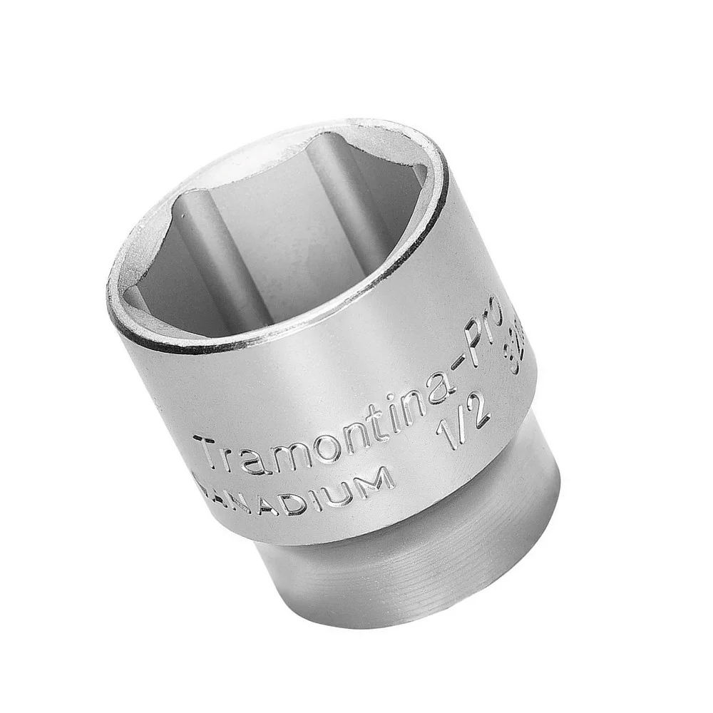 Soquete Sextavado Encaixe 1/2" CRV 1/2X3/8" Tramontina Pro 44832/102