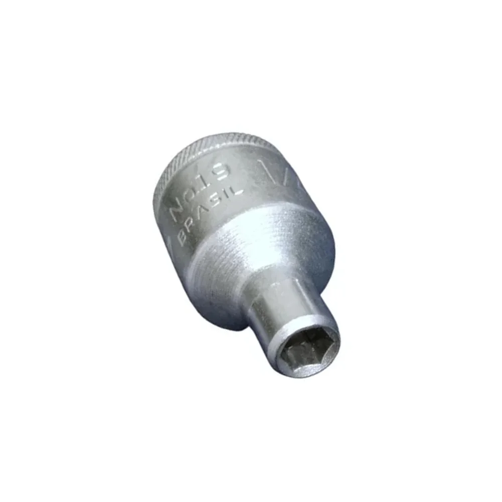 Soquete Sextavado Encaixe 1/2" CRV 1/2X7MM Gedore 19